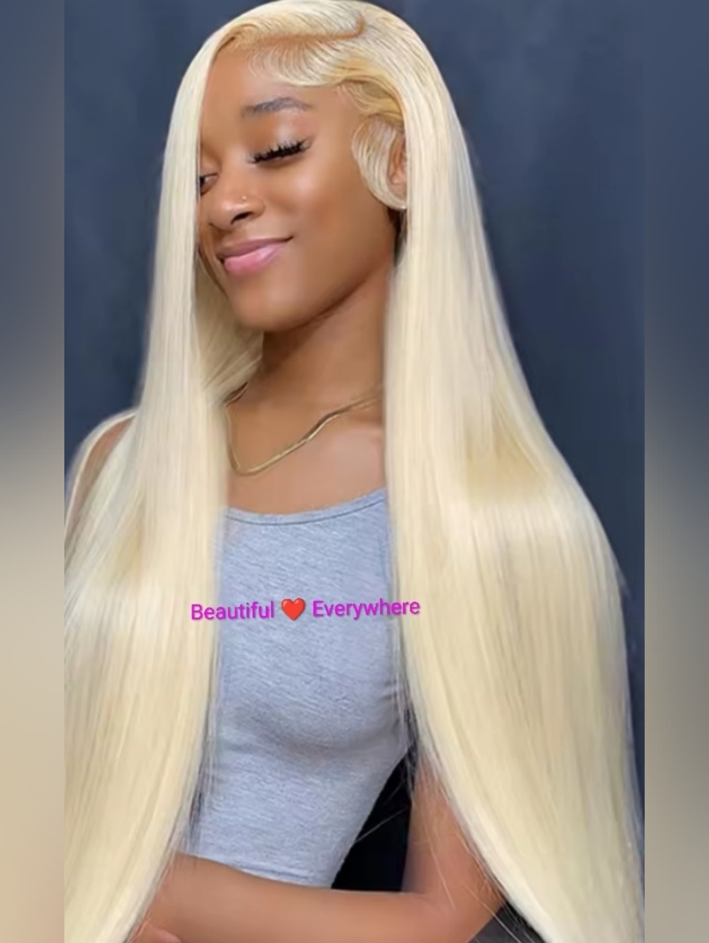 -Human Hair Lace Wig